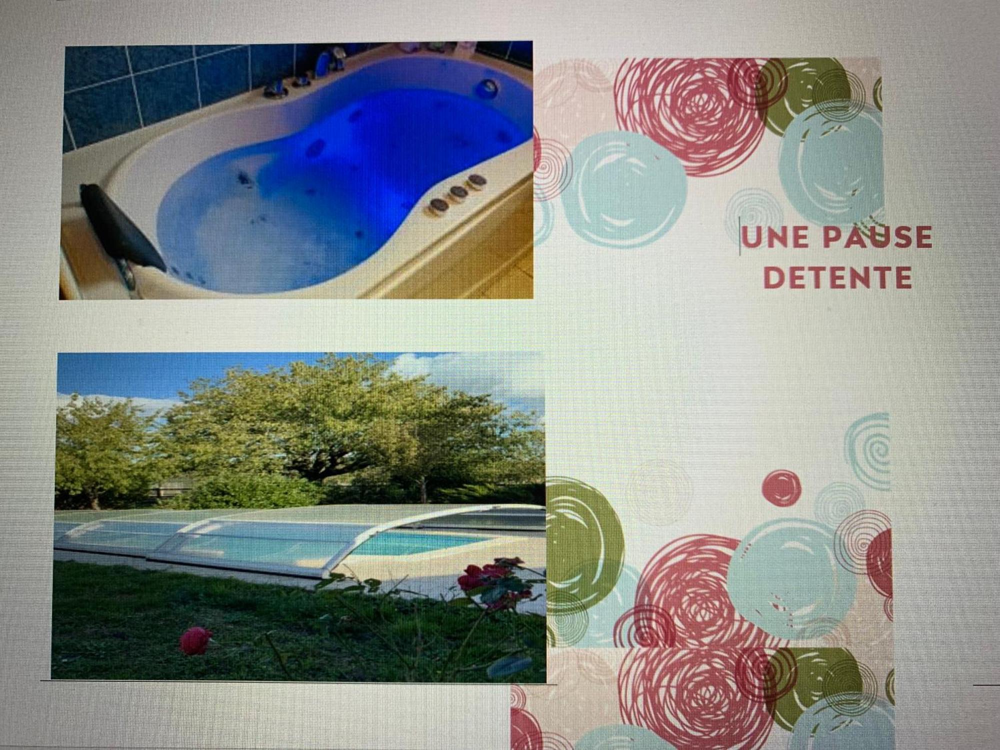 Gite 3 Etoiles Les Gourlines Avec Balneo, Veranda, Piscine Et Garage Avermes المظهر الخارجي الصورة